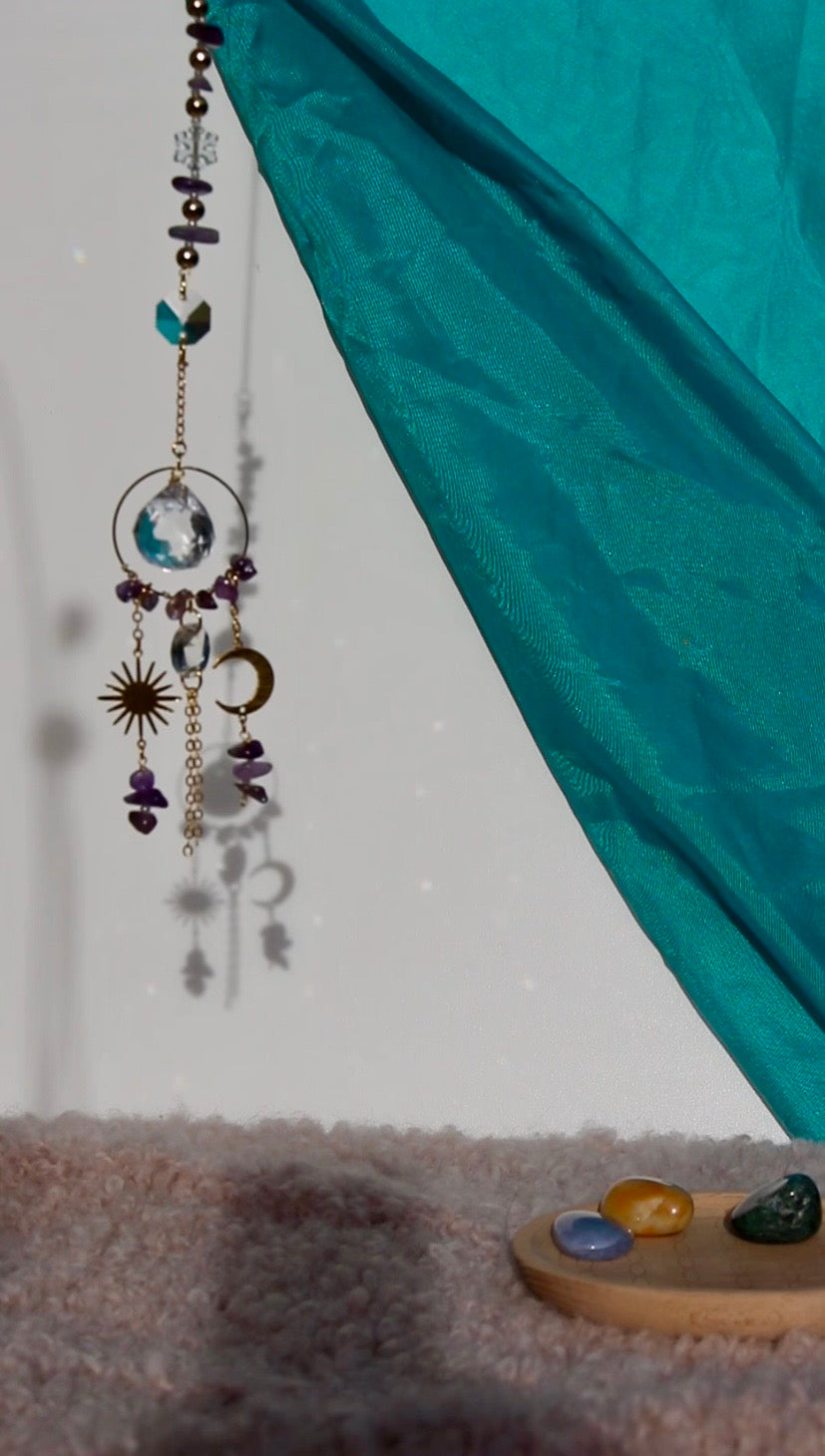 Modèle Elva de la collection Calÿa. Attrape soleil - Suncatcher crée par Ollasun 