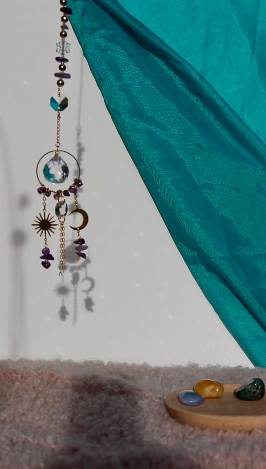 Modèle Elva de la collection Calÿa. Attrape soleil - Suncatcher crée par Ollasun 