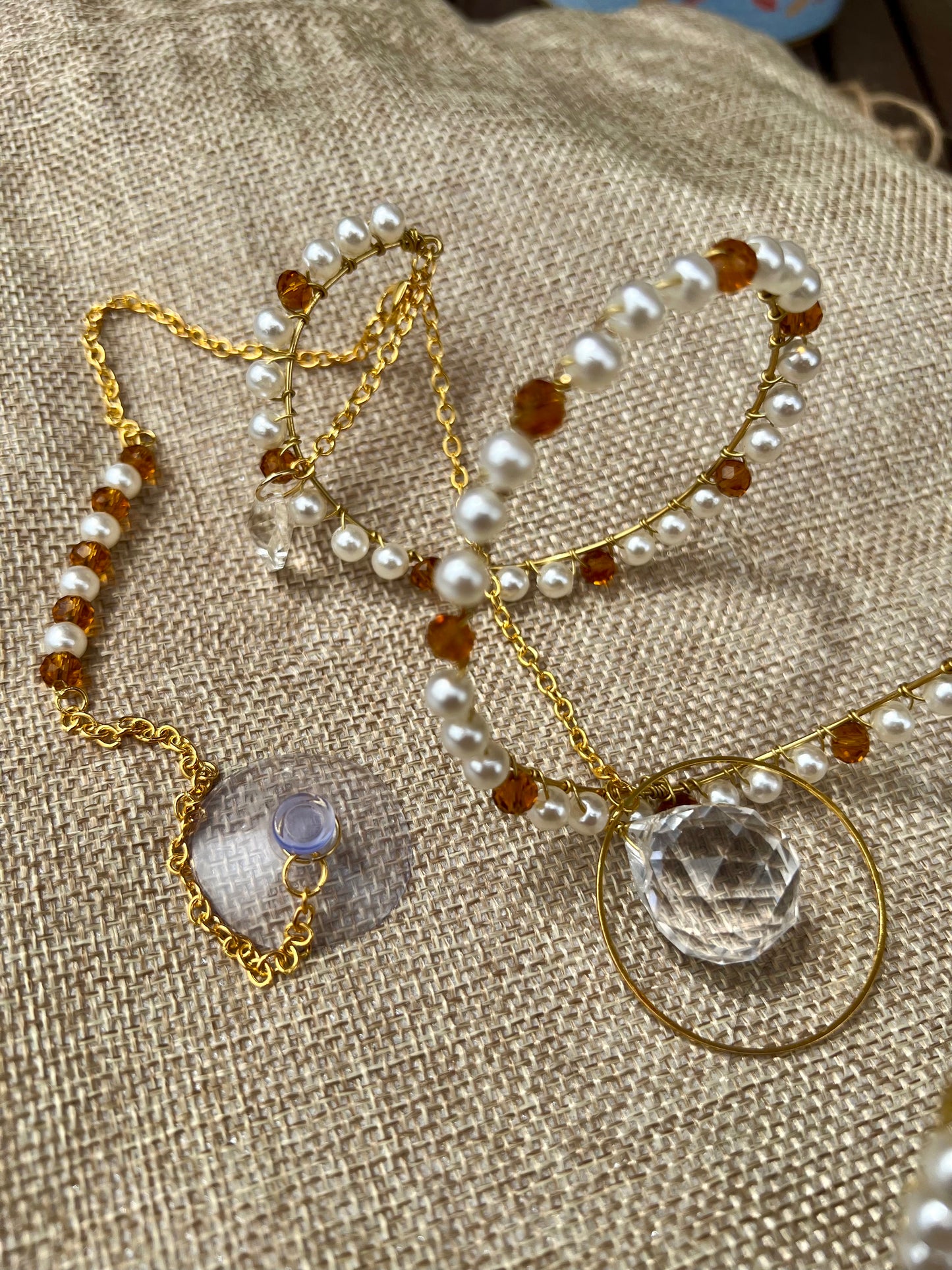 Coralia 🌊 - Attrape-soleil - Suncatcher - Capteur de soleil - Créateur d'arc en ciel